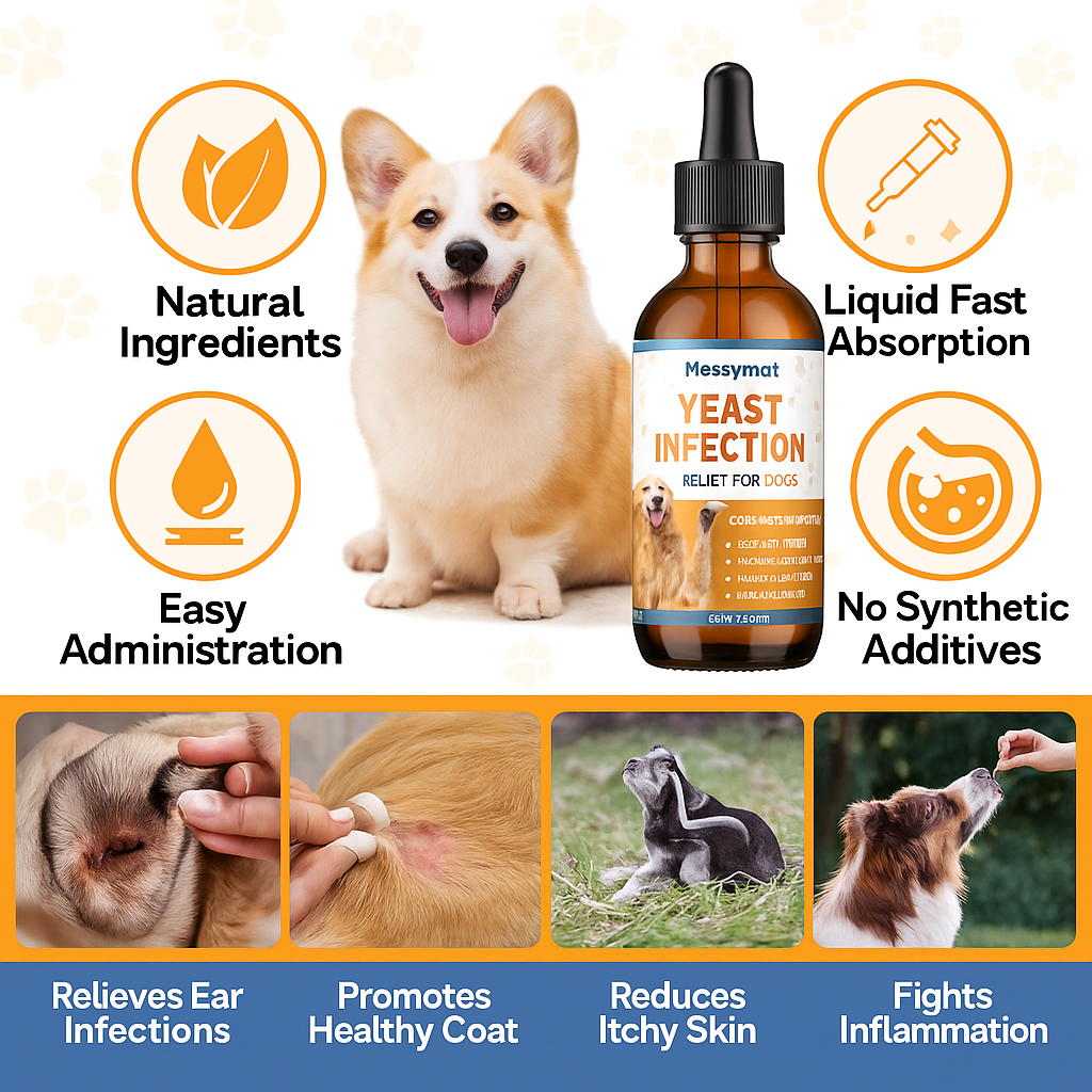 Natural Yeast Relief for Dogs™
