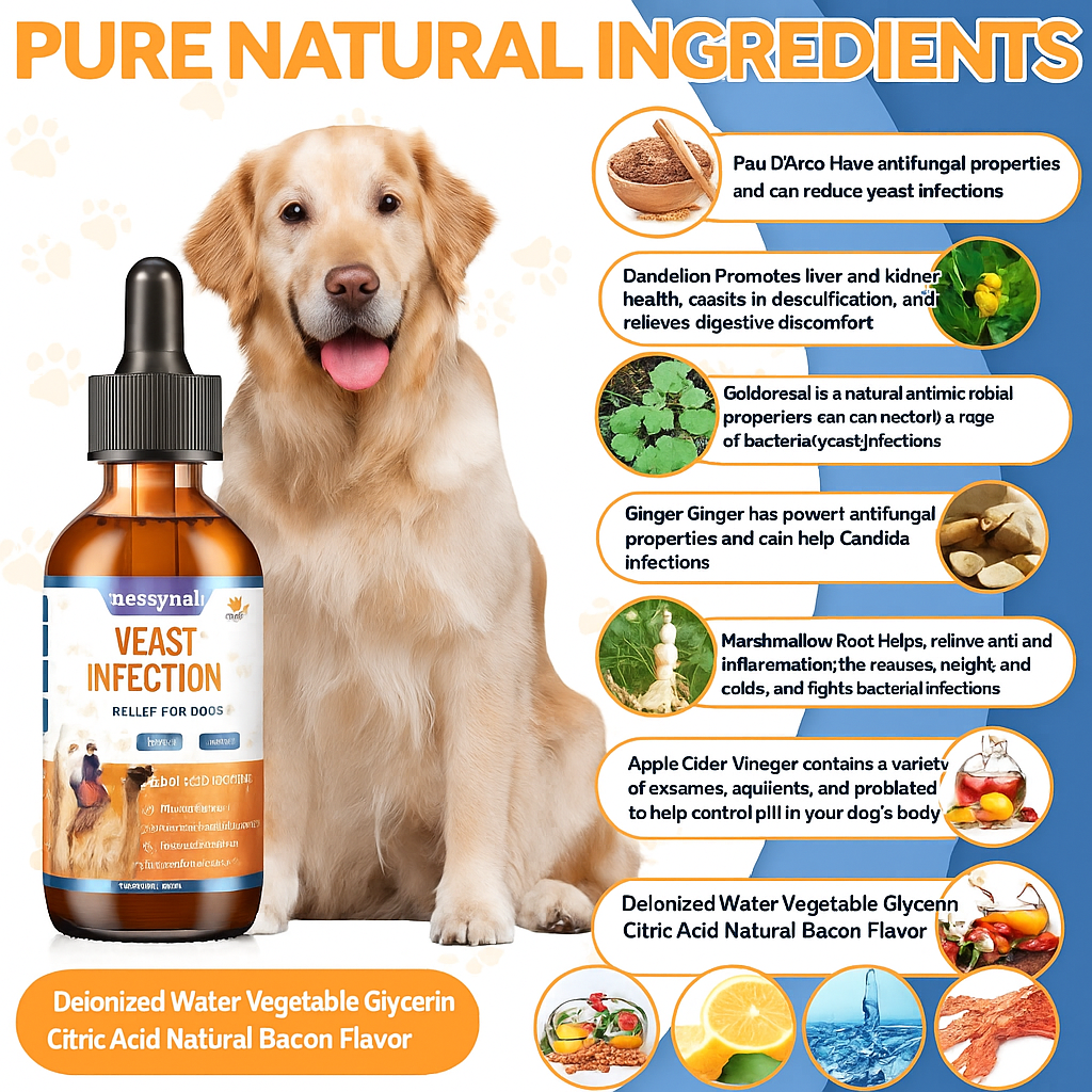 Natural Yeast Relief for Dogs™