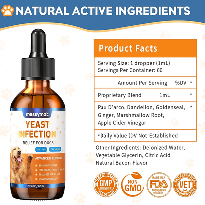 Natural Yeast Relief for Dogs™